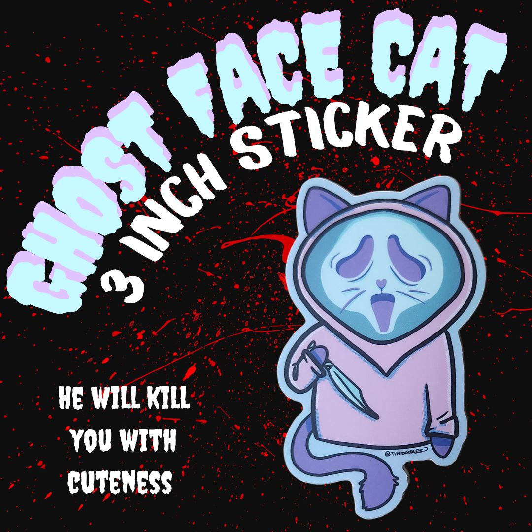 Ghost Face Cat